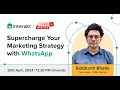 Supercharge your marketing with smartads  concierge on whatsapp