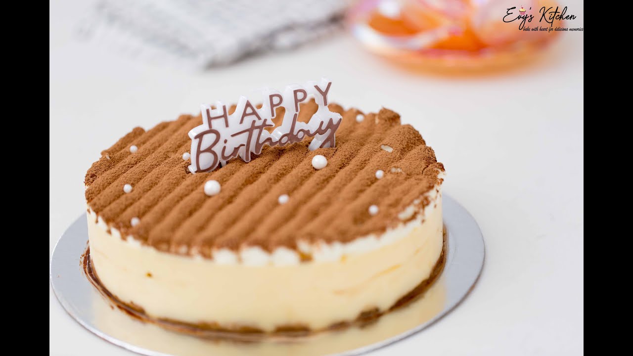 Tiramisu Birthday Cake