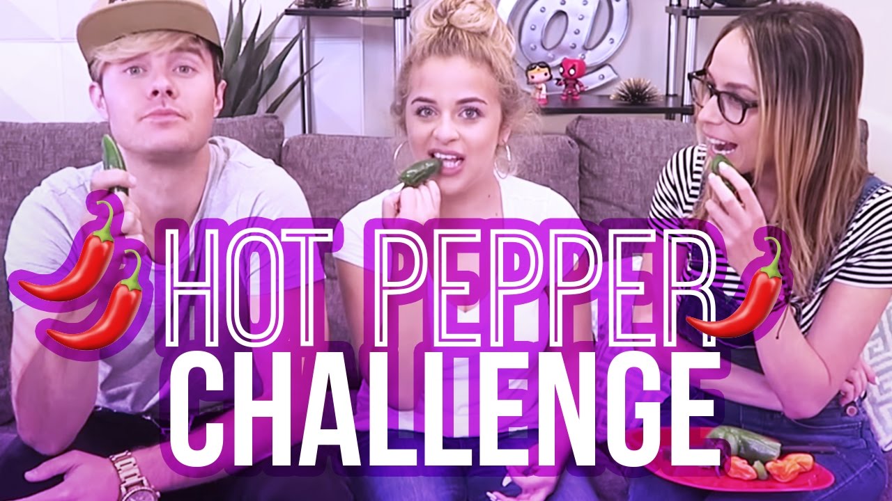 HOT PEPPER CHALLENGE w/ Bart Baker & Shira Lazar | Baby Ariel