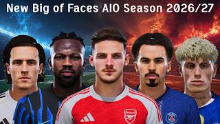 New Big of Faces AIO Season 2026/27 - PES 2021 & Football Life 2026