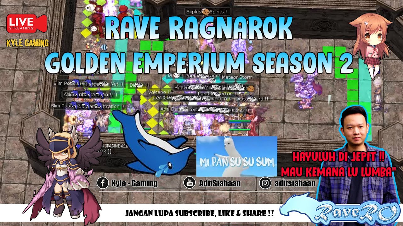 RAVE RAGNAROK - GUILD VALKYRIE #PART2 (GOLDEN EMPERIUM SEASON 2) - YouTube