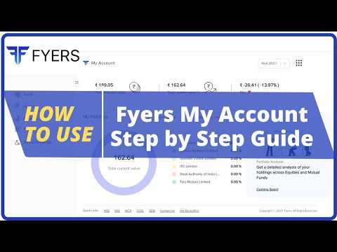 Fyers My Account | How to Use My Account in Fyers | Fyers Back Office