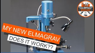 My New ElmaGrav Engraving Machine. Re Build Completion & Test Part 3