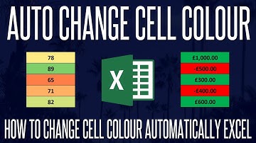Hoe u de celkleur automatisch kunt wijzigen op basis van de waarde in Microsoft Excel