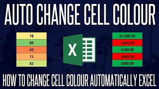 How to Change Cell Color Automatically Based on Value in Microsoft Excel