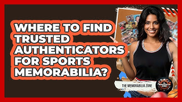 Where To Find Trusted Authenticators For Sports Memorabilia?