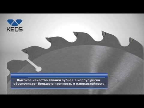 Обзор пильных дисков Keos по дереву и по металлу