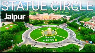 Statue Circle Jaipur, Rajsthan || Jaipur Maharaj Swai Jai Singh Statue | Jaipur Vlog
