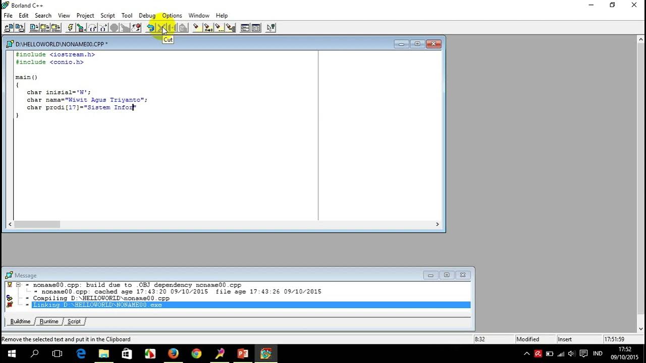 Ngobrol Santai: Contoh Praktis Pake Tipe Data char di Program C++ - YouTube