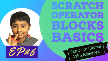 Operators Blocks for beginners in MIT Scratch in an EASY and SIMPLE TUTORIAL | EP#6