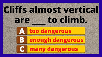 GRAMMAR QUIZ: THE USE OF 