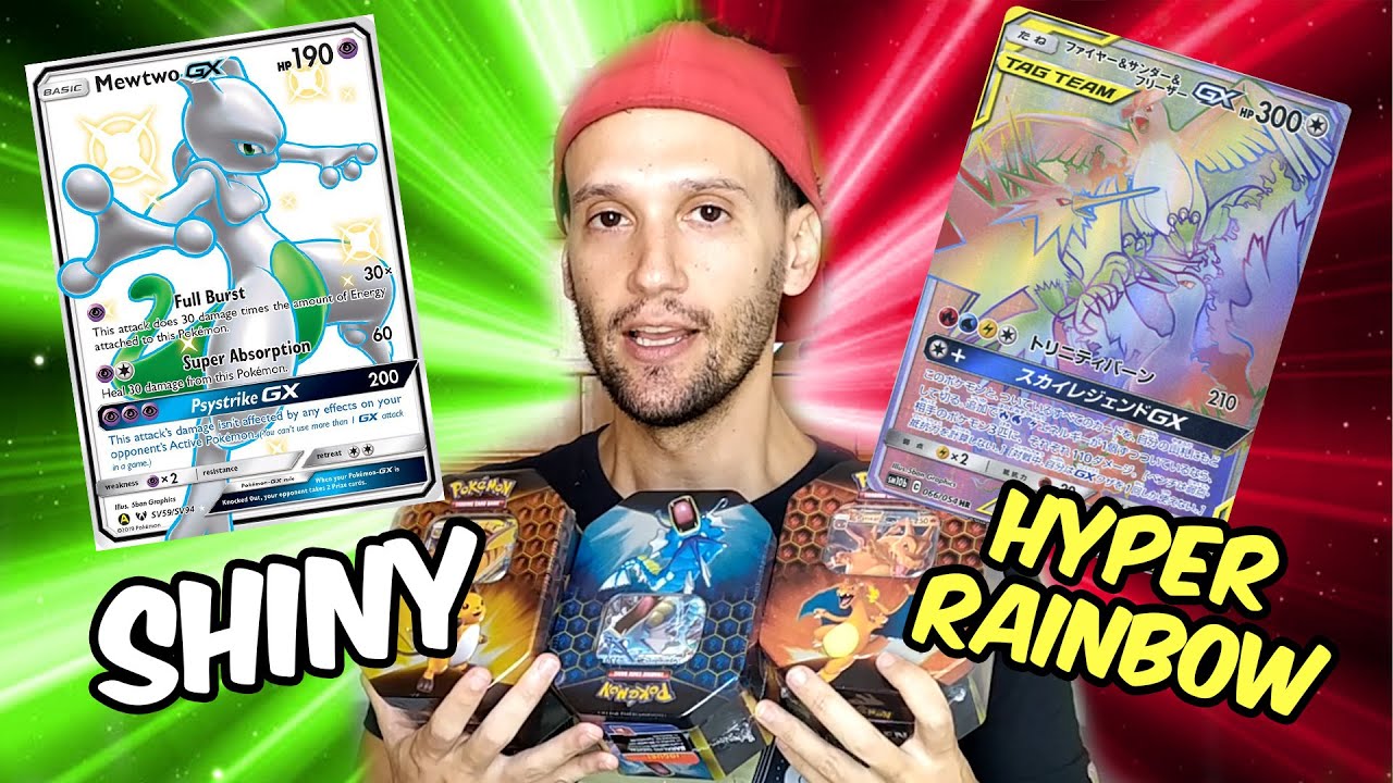 TIREI MEW SHINY DOURADO de CELEBRAÇÕES! CARTA POKEMON de 400 reais! CAPITÃO  HUNTER TCG 