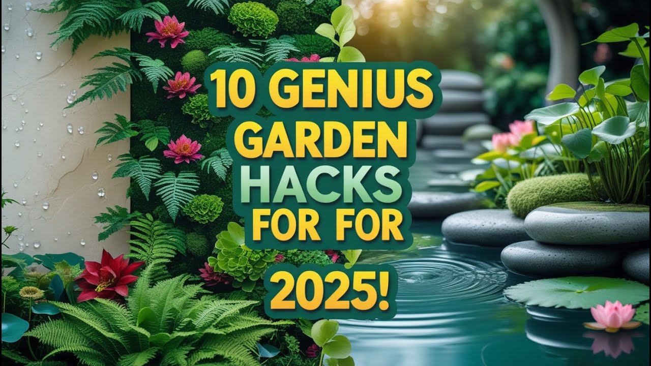 10 Genius Garden Hacks for 2025 🌿 | Transform Your Home Garden Today ...
