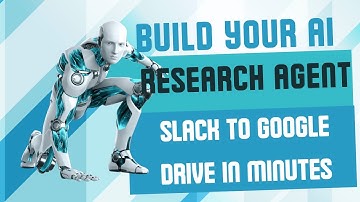 Build Your AI Research Agent: Slack to Google Drive in Minutes! 🚀