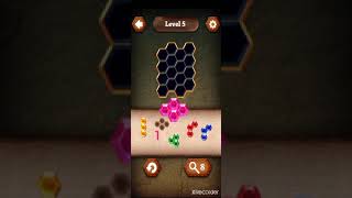 TUTOURIAL (HEX PUZZLE) LEVEL 5 & 6. BEGINNER' TIC TAC TOE!! screenshot 3