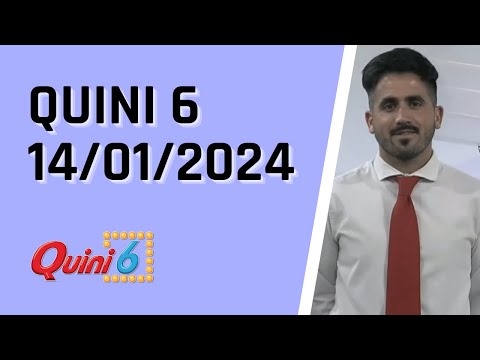 Quini 6 en vivo 14/01/2024 / Resultados del sorteo quini 6 del Domingo 14 de Enero del 2023