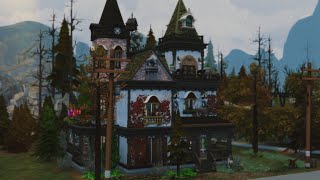 Vatore House 🧛 - Wolfsbane Manor | The Sims 4 - Stop Motion Speed Build (No CC)