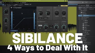 4 Ways to Handle Sibilance in #StudioOne