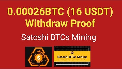 How to withdraw BTC from Satoshi BTCs love mining| Withdraw Proof