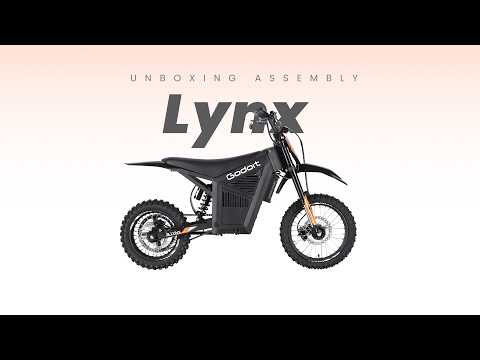 2026 New Arrival GoDoIt Lynx Electric Dirt Bike Assembly Guide #emotorsport