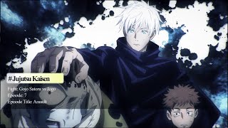 Gojo Vs Jogo Amv Jujutsu Kaisen Epic Fight Gojo Domain Expansion