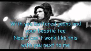 Video thumbnail of "You sent me flying - Amy Winehouse (w/Lyrics)"