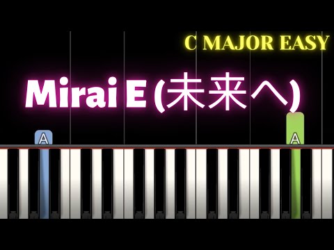 Kiroro - Mirai e (未来へ) | EASY C MAJOR Piano Tutorial