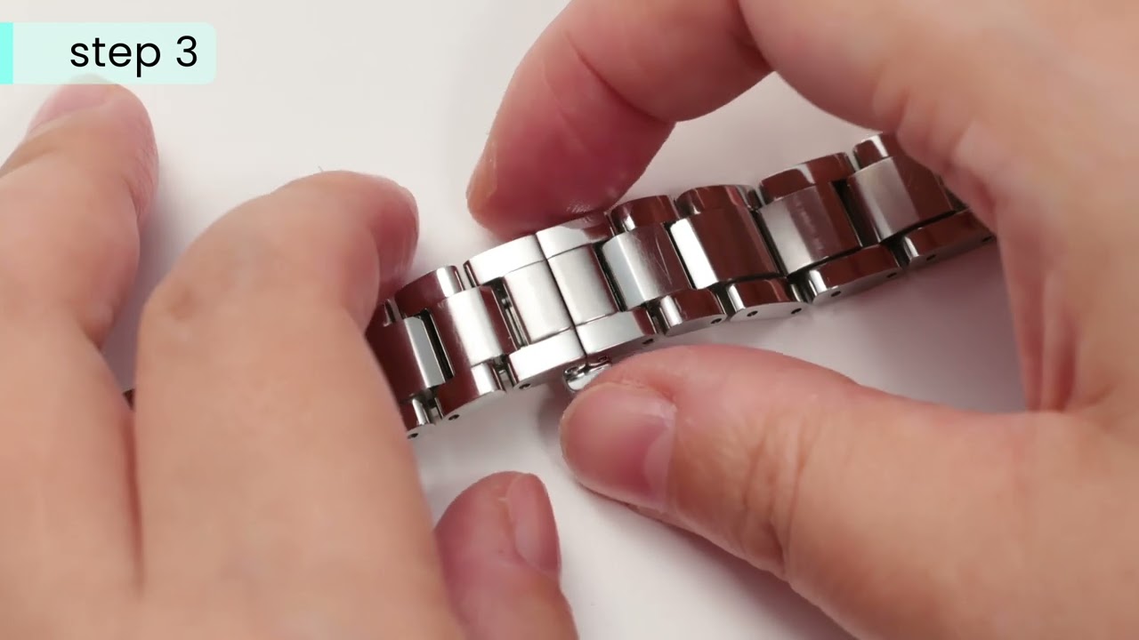 Watch bandstrap replacement：Button release watch straps