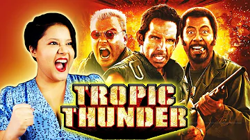 FIRST TIME WATCHING Tropic Thunder (2008) REACTION!