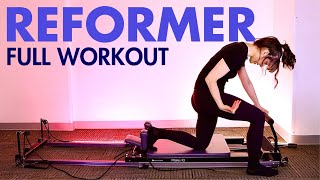 Pilates Reformer Workout | 45 MIN | Full Body + Hip Strength 🩷
