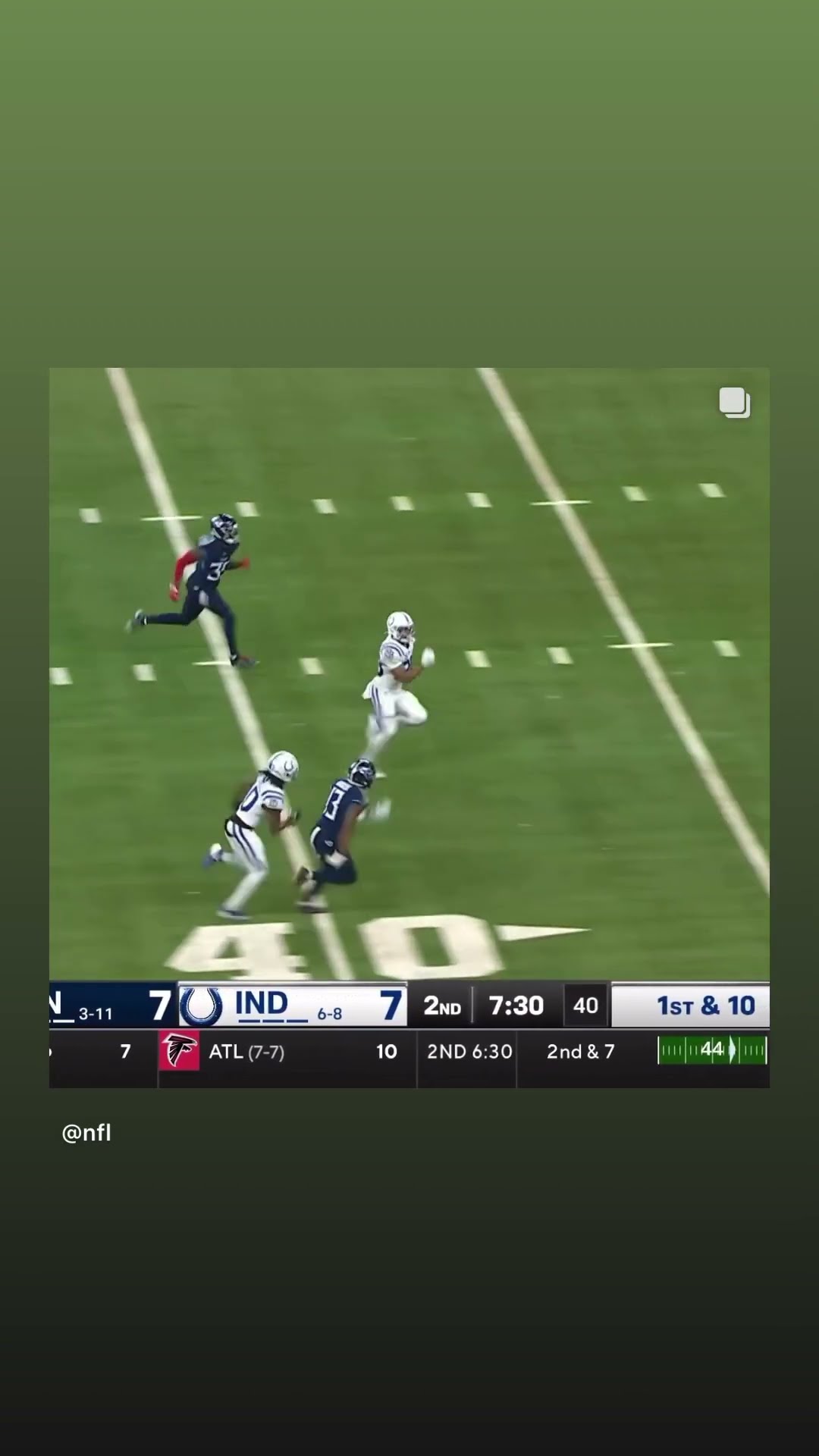 He’ll hold onto the ball #hoodnews #jonathantaylor #colts #titans #run #touchdown #omg #how #wow