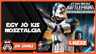 A Klónok Háborújától a Birodalomig🥺|| Star Wars Battlefront Classic Collection 1.Rész (Ps4)