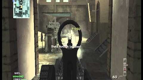 MW3 Wii - Team Deathmatch on Seatown