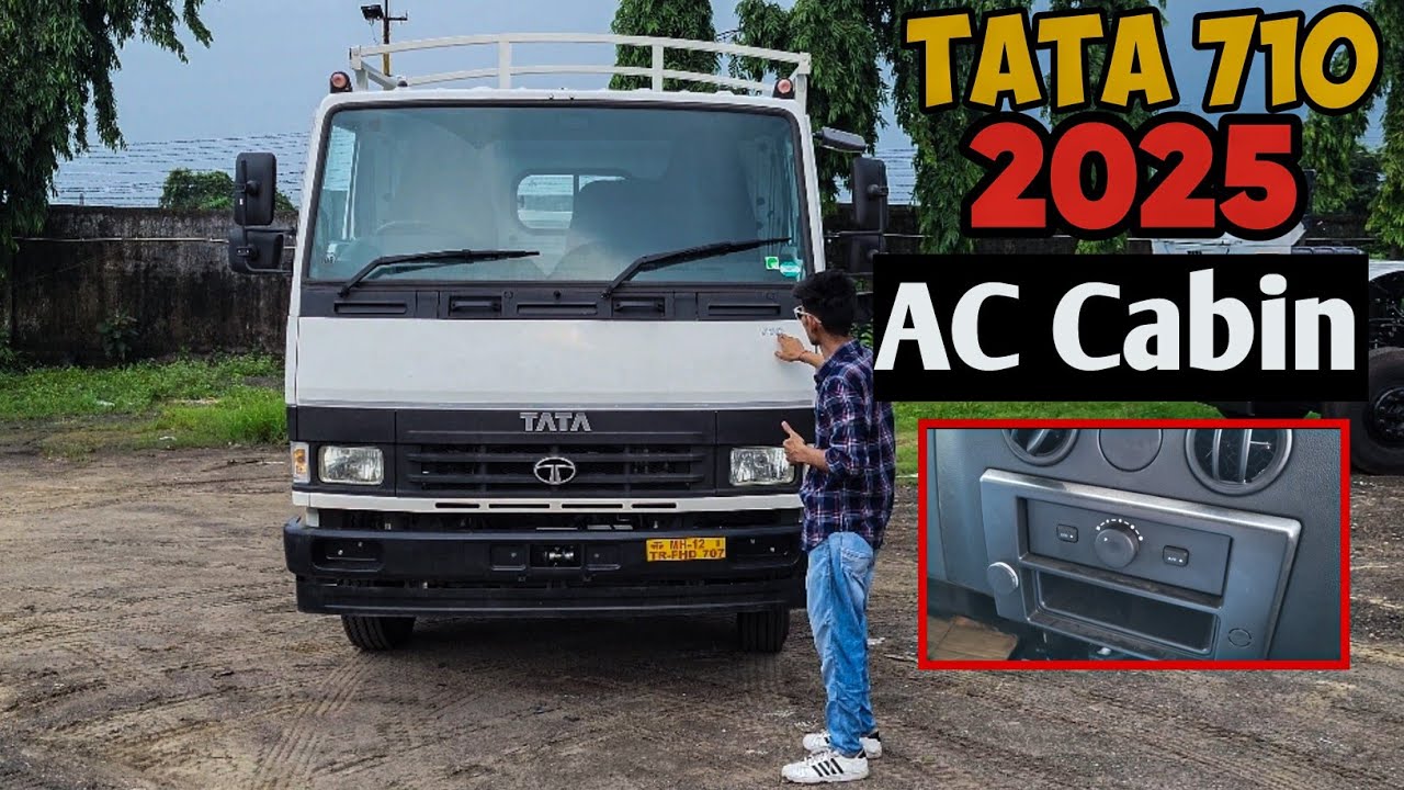 AC Cabin वाला TATA 710 Latest ! Full Video और mailage क्या देगी AC लगने के बाद