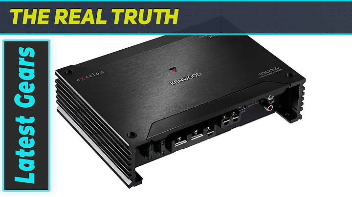 Kenwood X502-1 eXcelon 500-Watt @ 2 Ohms Class D Subwoofer Amplifier: Unleash Powerful Bass!