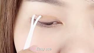 Make double eyelid and it can also be used for lifting and pushing eyelid during the lash extension.
