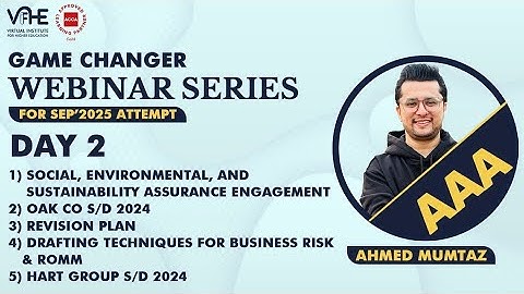 ACCA AAA | Day 2 | Oak Co S/D