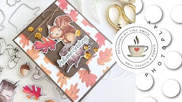 Photoplay Project | Hello Fall | Handmade Fall Card by Tina Smith