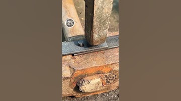 Strong Enough to Last Forever! Strong Metal Joint with Thick Wire #tricks #tools  #metal