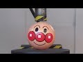 アンパンマン顔ボール５号VS油圧プレス機 /Anpanman Face Ball with  Hydraulic press machine.