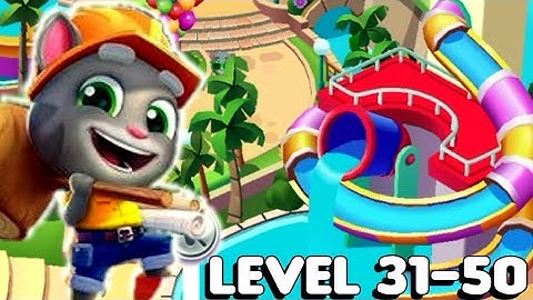 Talking Tom Pool Level 41-50 GAMEPLAY