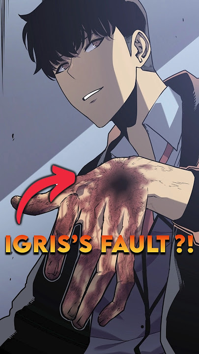 Was Igris Really the Reason Behind Jinwoo's Scar?#sololeveling #shorts