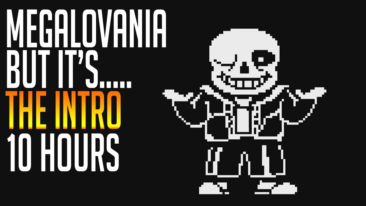 Undertale Megalovania But The Intro Is 10 Hours Long Youtube