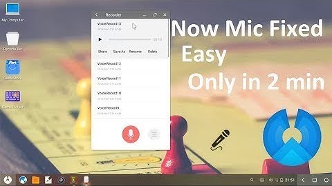 Phoenix OS How to Fix Microphone Problem 🎤