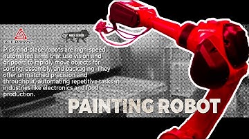 Industrial Robotics Showcase: Welding, Pick & Place, Painting, and Grinding
