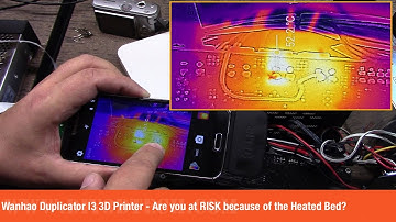 Wanhao Duplicator I3 3D Printer - Are you at RISK because of the Heated Bed?