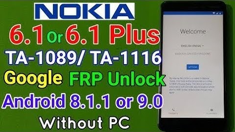 How to Bypass FRP Google Account lock Nokia Android 9 Pie Talkback not working