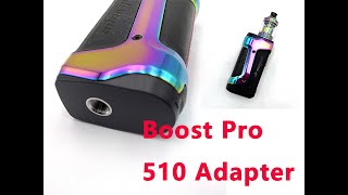 momovaping.com: Geekvape Boost pro 100W Kit and 510 adapter review