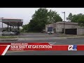Shooting victim found at Providence gas station