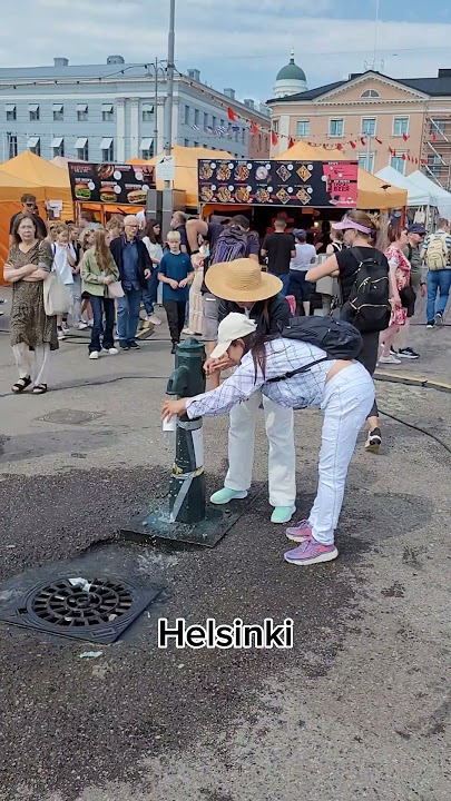💦 Fresh tap drinking water in Helsinki #finland #helsinki #vochongdichoi